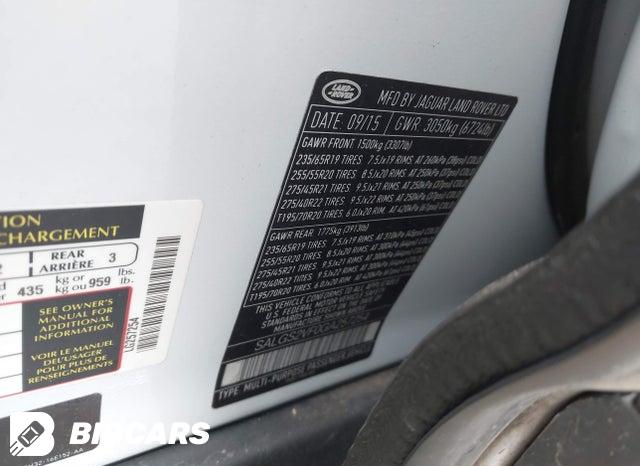 SALGS2VF0GA257254 2016 Land Rover Range Rover photo no. 9