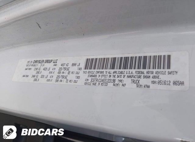 3C6TRVCG4EE123198 2014 RAM Promaster photo no. 9