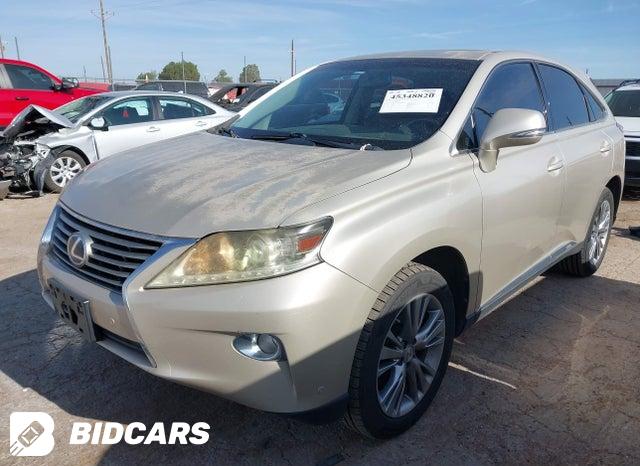 JTJZB1BA4D2007876 2013 Lexus RX photo no. 2