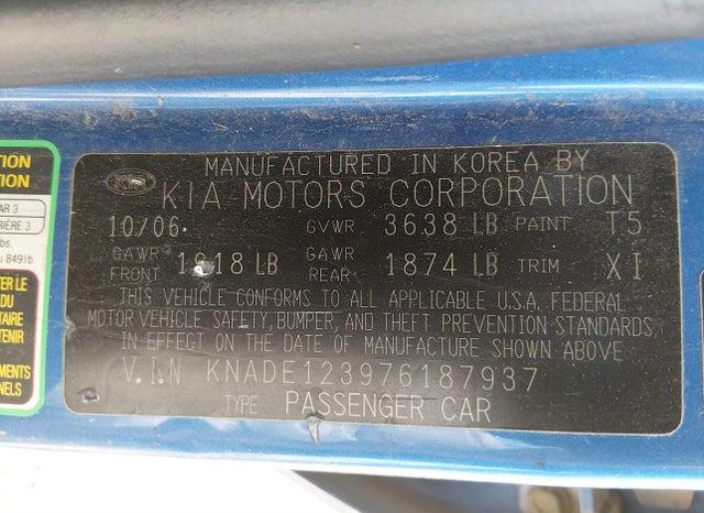 KNADE123976187937 2007 KIA Rio photo no. 9