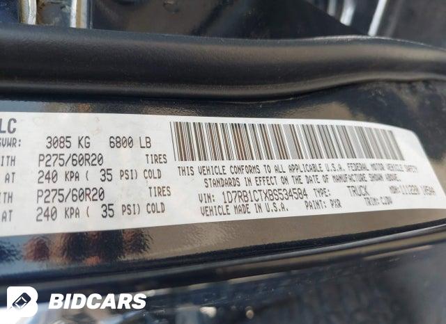 1D7RB1CTXBS534584 2011 RAM RAM 1500 photo no. 9