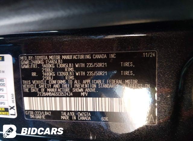 2T2BAMBA6SC052434 2025 Lexus RX photo no. 9