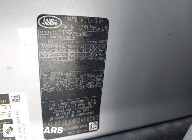 SALRT2EX1P2468083 2023 Land Rover Discovery photo no. 9