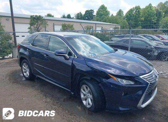 2T2BZMCA3HC097573 2017 Lexus RX photo no. 1