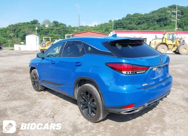 2T2SZMDA7MC281021 2021 Lexus RX photo no. 3