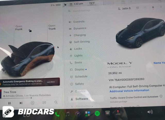 7SAYGDED8SF269260 2025 Tesla Model Y photo no. 19