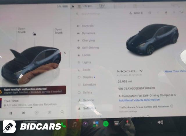 7SAYGDED8SF269260 2025 Tesla Model Y photo no. 7