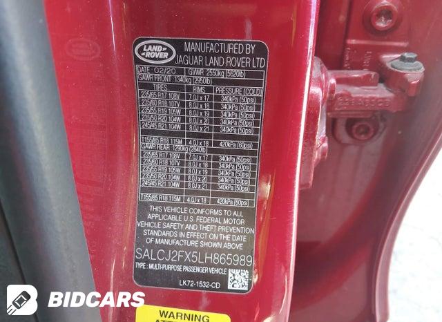 SALCJ2FX5LH865989 2020 Land Rover Discovery photo no. 9