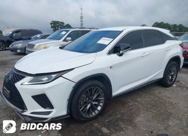 2020 Lexus RX — VIN 2T2SZMDA2LC251729, şəkil 2