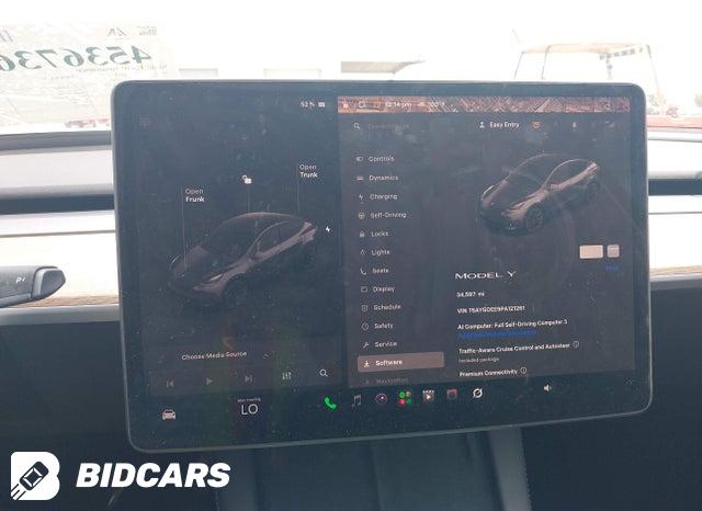 2023 Tesla MODEL Y — VIN 7SAYGDEE9PA121261, şəkil 18