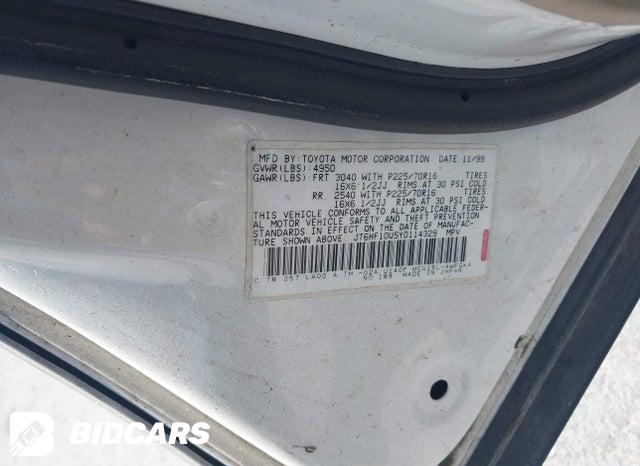 JT6HF10U5Y0114329 2000 Lexus RX photo no. 9