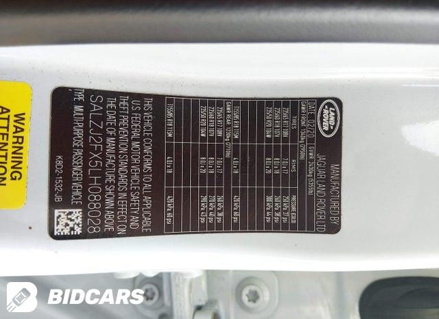 SALZJ2FX5LH088028 2020 Land Rover Range Rover photo no. 9
