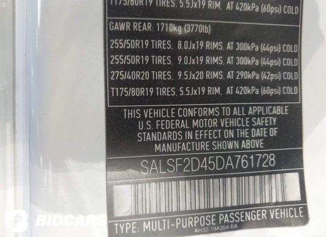 SALSF2D45DA761728 2013 Land Rover Range Rover photo no. 9