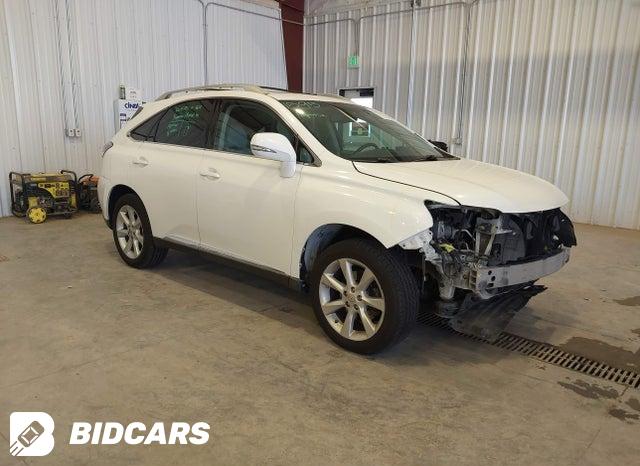2T2BK1BA8AC038366 2010 Lexus RX photo no. 1