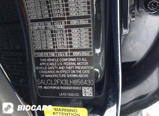 SALCL2FX3LH856430 2020 Land Rover Discovery photo no. 9