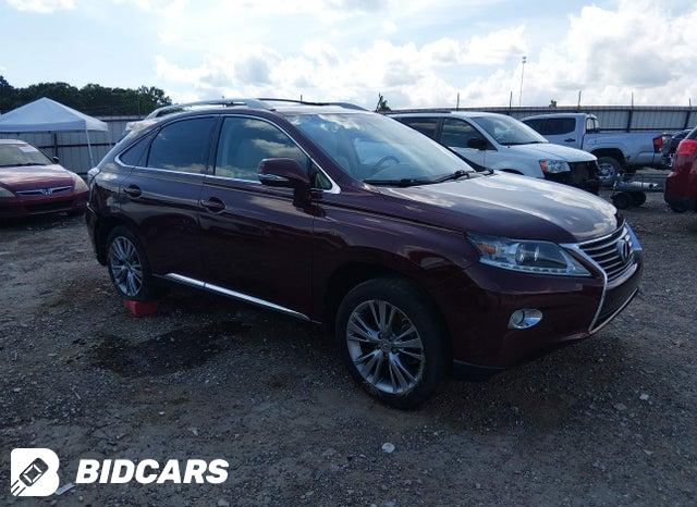 2T2ZK1BA5DC109784 2013 Lexus RX photo no. 1