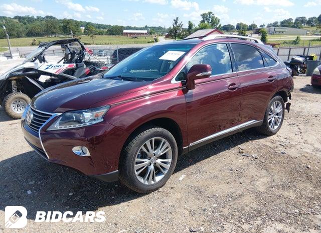 2T2ZK1BA5DC109784 2013 Lexus RX photo no. 2