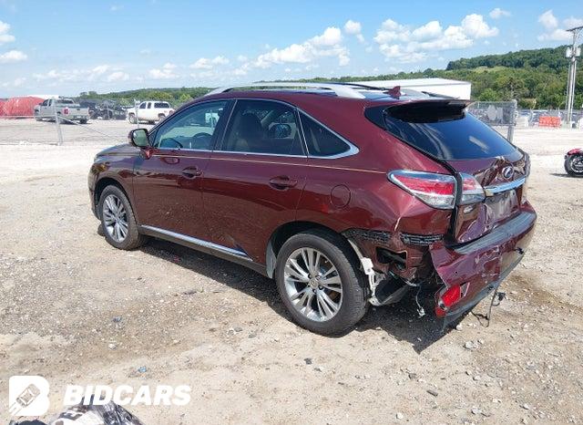 2T2ZK1BA5DC109784 2013 Lexus RX photo no. 3