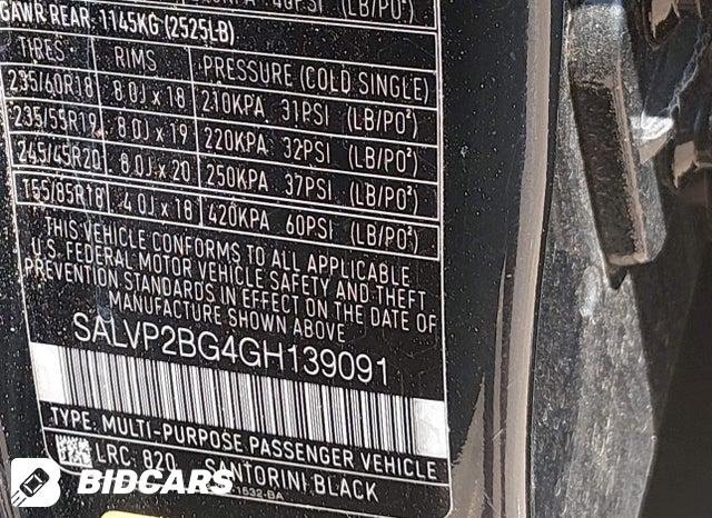 SALVP2BG4GH139091 2016 Land Rover Range Rover photo no. 9