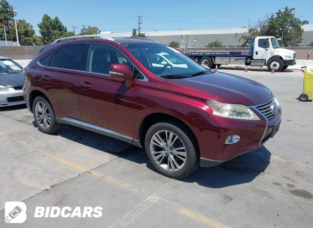 JTJBC1BA2D2441843 2013 Lexus RX photo no. 1