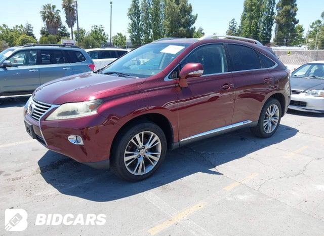 JTJBC1BA2D2441843 2013 Lexus RX photo no. 2