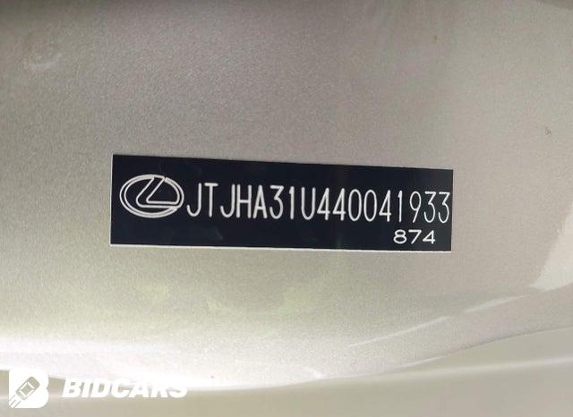 JTJHA31U440041933 2004 Lexus RX photo no. 9