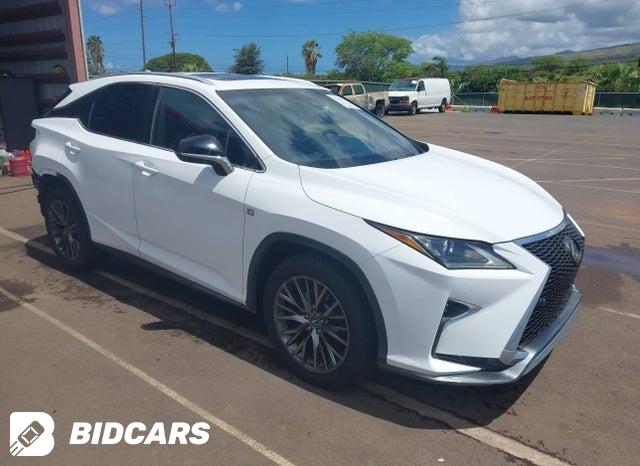2018 Lexus RX — VIN 2T2ZZMCA6JC104956, şəkil 1