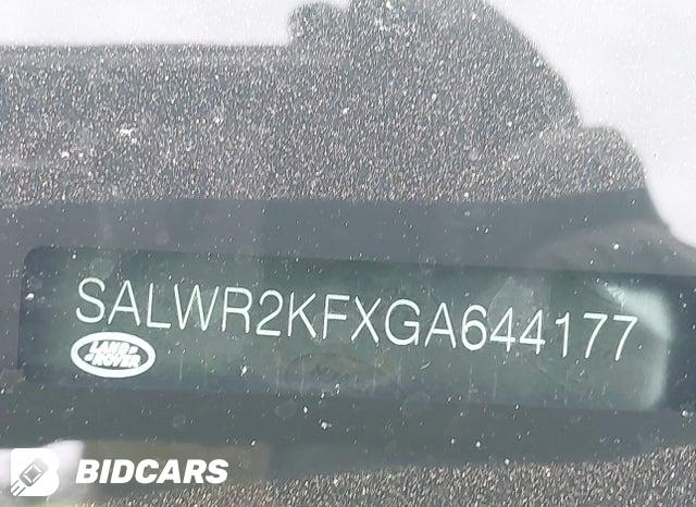 SALWR2KFXGA644177 2016 Land Rover Range Rover photo no. 9