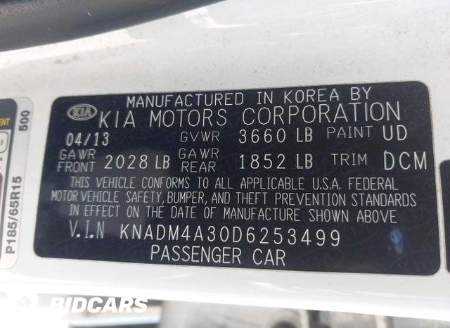 KNADM4A30D6253499 2013 KIA Rio photo no. 9