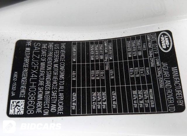 SALZJ2FX4LH038608 2020 Land Rover Range Rover photo no. 9