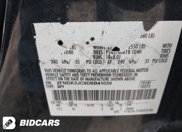 2FMDK3JC9DBB41039 2013 Ford Edge photo no. 9