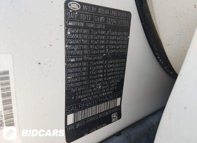 SALRRBBV1HA041317 2017 Land Rover Discovery photo no. 9