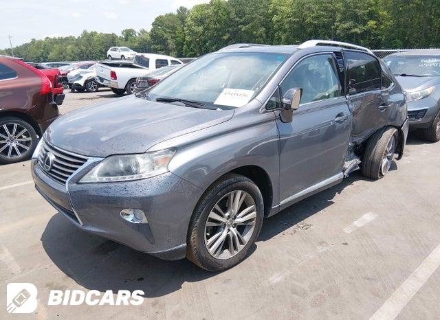 2T2ZK1BAXFC153055 2015 Lexus RX photo no. 2