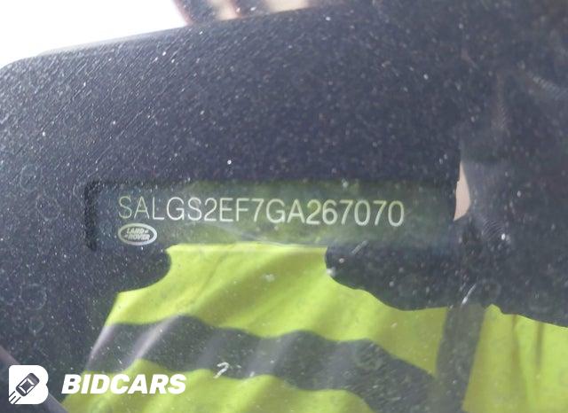 SALGS2EF7GA267070 2016 Land Rover Range Rover photo no. 9
