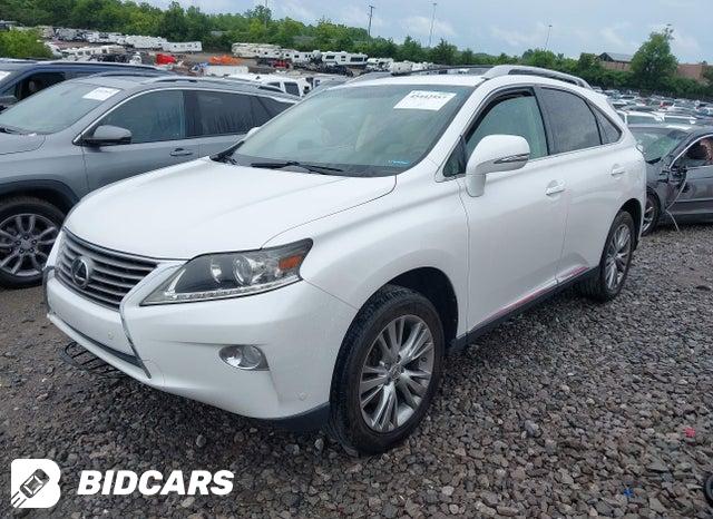 2T2ZK1BA6EC138048 2014 Lexus RX photo no. 2