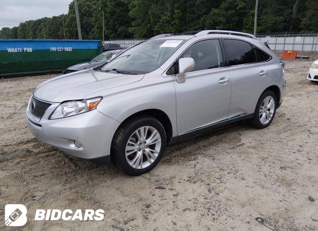 JTJBC1BA1A2028307 2010 Lexus RX photo no. 2