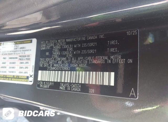 2T2BAMCA5TC128063 2026 Lexus RX photo no. 9