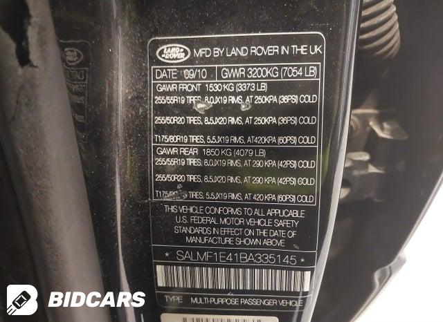 SALMF1E41BA335145 2011 Land Rover Range Rover photo no. 9
