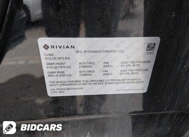 7PDSGCBA3TN079143 2026 Rivian R1S photo no. 9