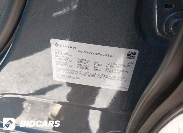 7PDSGCBP2SN057864 2025 Rivian R1S photo no. 9