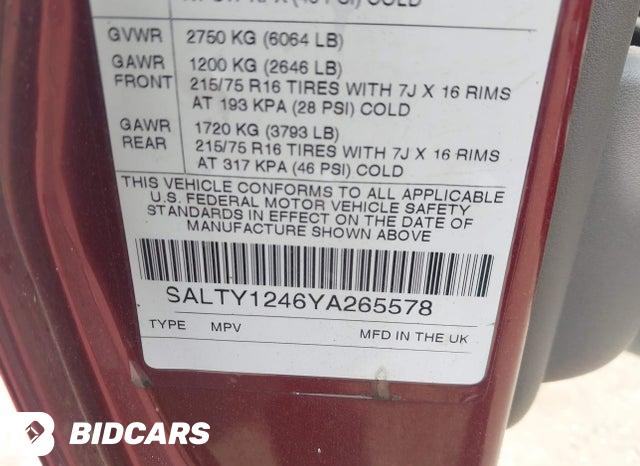 SALTY1246YA265578 2000 Land Rover Discovery photo no. 9