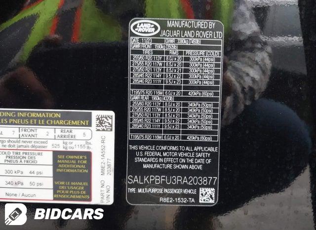 SALKPBFU3RA203877 2024 Land Rover Range Rover photo no. 9