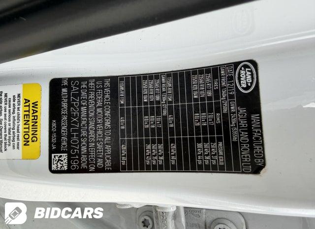 SALZP2FX7LH075196 2020 Land Rover Range Rover photo no. 9