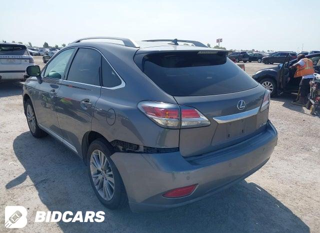 2T2ZK1BA2DC107636 2013 Lexus RX photo no. 3