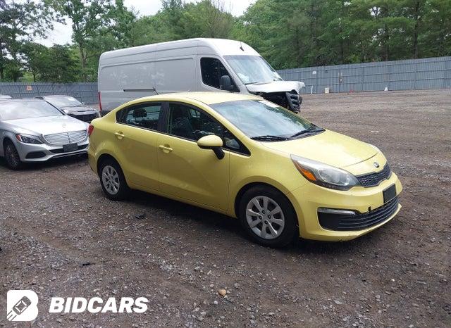 2016 KIA Rio — VIN KNADM4A34G6000884, şəkil 1