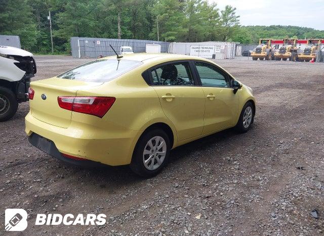 2016 KIA Rio — VIN KNADM4A34G6000884, şəkil 4
