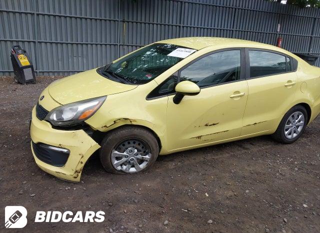2016 KIA Rio — VIN KNADM4A34G6000884, şəkil 6