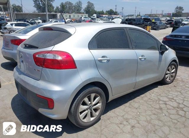 KNADN5A37G6677690 2016 KIA Rio photo no. 4