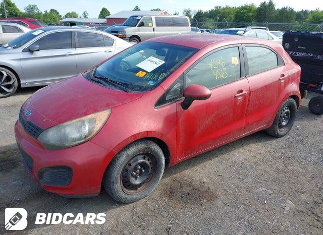KNADM5A36D6107890 2013 KIA Rio photo no. 2