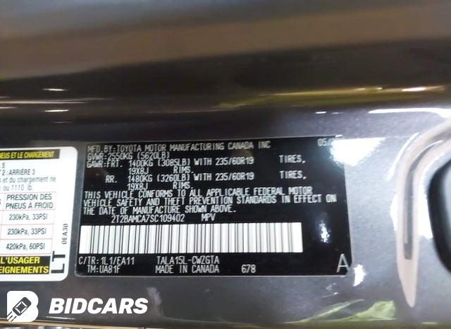 2T2BAMCA7SC109402 2025 Lexus RX photo no. 9